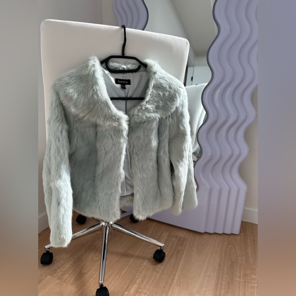 Bebe mink coat